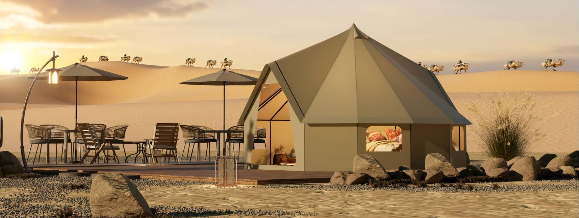 松江区露营酒店帐篷产品